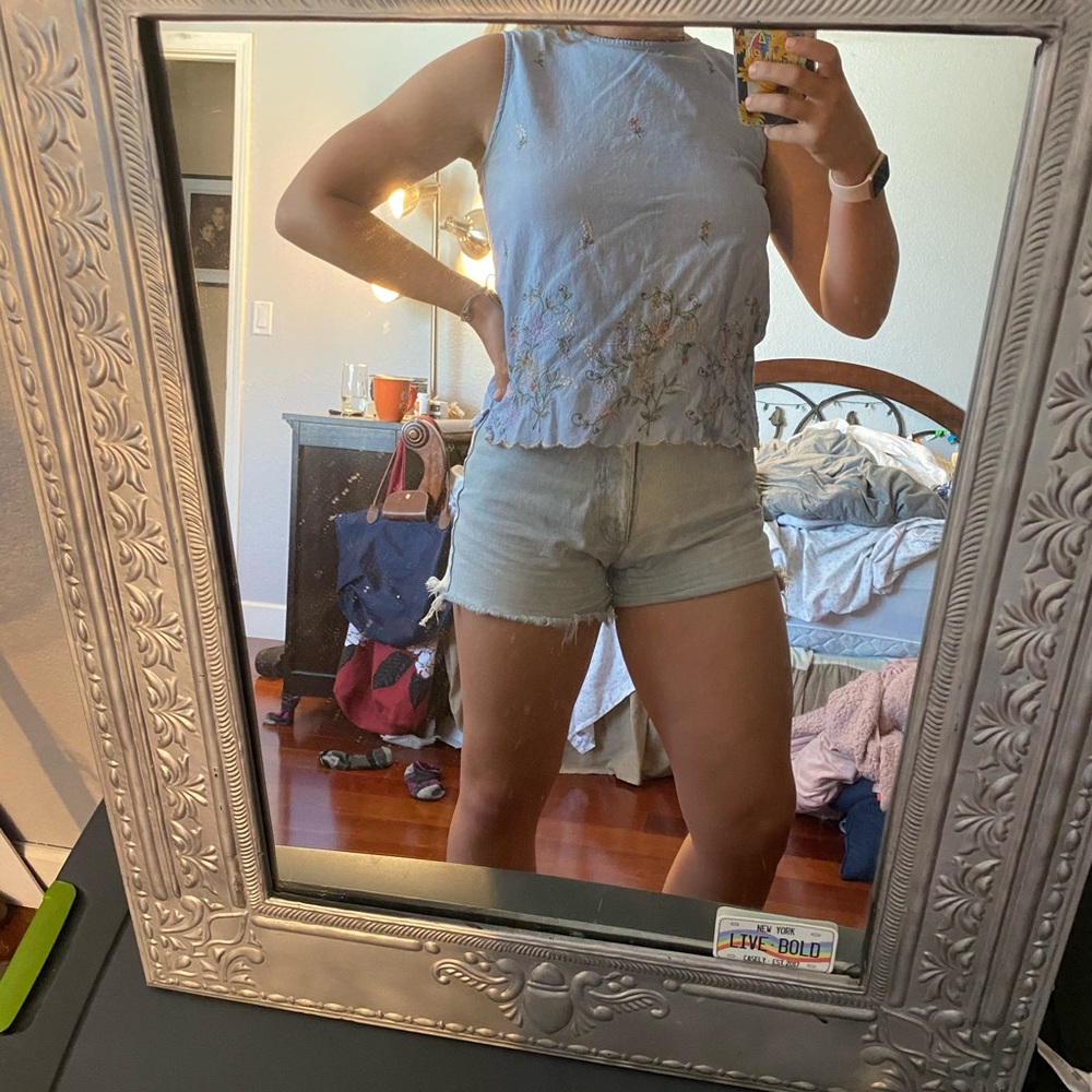 Blue top